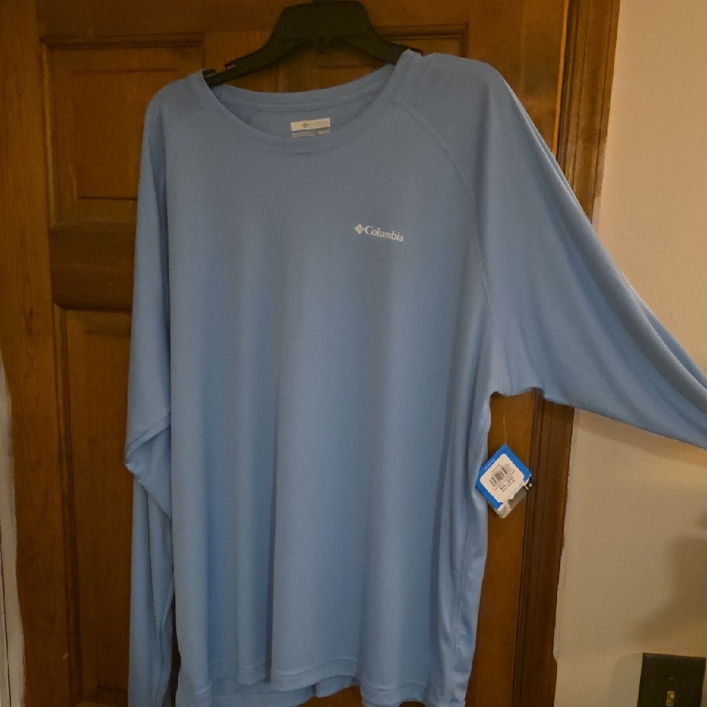 Columbia Sky Blue Performance Shirt